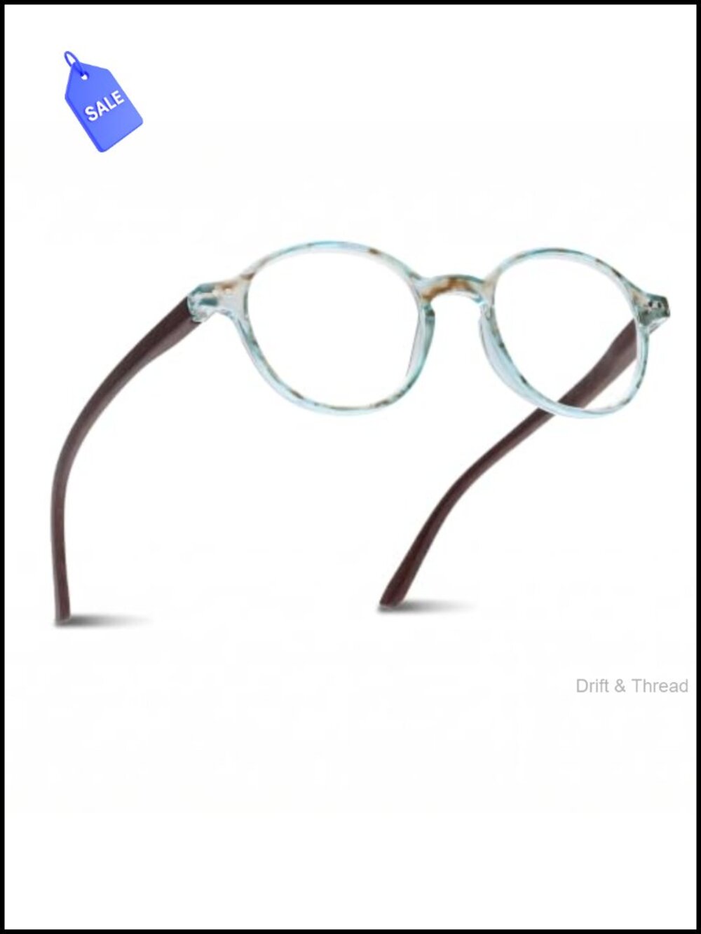 Round Reading Glasses Men Women Retro Sturdy Spring Hinge Readers +1.75